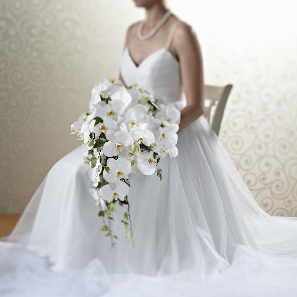Classic White Bouquet – Flowers By Veizaga, Nutley NJ